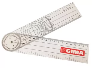 Goniometr GIMA Goniometr plastikowy  do pomiarów kątów ciała - Urządzenia medyczne - miniaturka - grafika 1