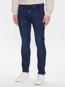 Spodnie męskie - Only & Sons Jeansy 22026749 Granatowy Slim Fit - miniaturka - grafika 1