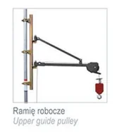 Wciągarki - Ramię robocze+maszt do wciągarki budowlanej 08179941 - miniaturka - grafika 1