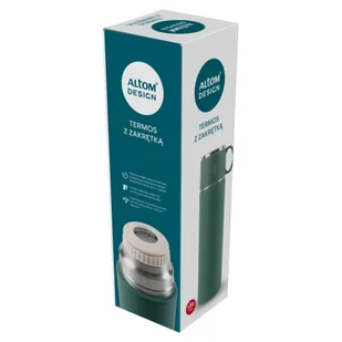 Lumarko Termos Z Zakrętką W Kształcie Filiżanki 580 ML Zielony - Termosy - miniaturka - grafika 5