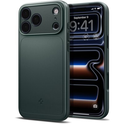 Etui SPIGEN Thin Fit Mag MagSafe do Apple iPhone 17 Pro/18 Pro Zielony