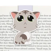 Zakładki do książek - Zakładka do książki magnetyczna, Mały Kot - miniaturka - grafika 1