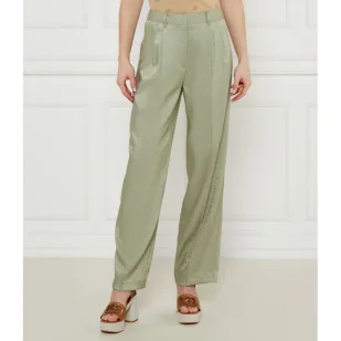 GUESS Spodnie CAMILLE flare fit - Spodnie damskie - miniaturka - grafika 1