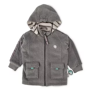 Sigikid Mini chłopięca kurtka polarowa Polar Expedition, szary, 98 - Kurtki i płaszcze dla chłopców - miniaturka - grafika 1