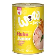 Mokra karma dla psów - WOW Junior 6 x 400 g Kurczak z marchwią - miniaturka - grafika 1