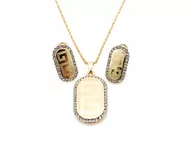 Zestawy biżuterii dla kobiet - Komplet MD KT 900 - miniaturka - grafika 1