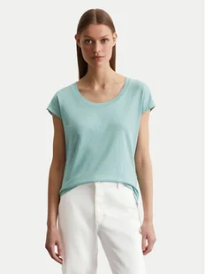 Marc O'Polo T-Shirt 516 2100 50073 Zielony Regular Fit - Koszulki i topy damskie - miniaturka - grafika 1