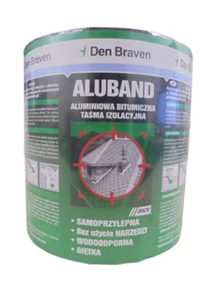 Taśma dekarska aluminiowa ALUBAND brązowy 15cmx10m Den Braven - Taśmy klejące Taśma dekarska aluminiowa ALUBAND brązowy 15cmx10m Den Braven - Taśmy klejące - miniaturka - grafika 2