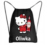 Plecaki worki - Worek Szkolny Na Buty Workoplecak WF Hello Kitty Soplica Mem #5 - miniaturka - grafika 1