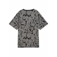 Koszulki sportowe damskie - Damska koszulka ESS NATURE 2.0 Relaxed AOP PUMA Black - miniaturka - grafika 1