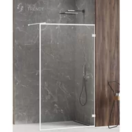 Kabiny prysznicowe - New Trendy EXK-2997 KABINA AVEXA WHITE WALK-IN U 120x200 CZYSTE 6mm ACTIVE SHIELD - miniaturka - grafika 1