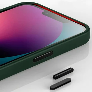 Etui ochronne na telefon MagMat Case do MagSafe do Apple iPhone 13 Mini Matte Green + Szkło - Etui i futerały do telefonów - miniaturka - grafika 7