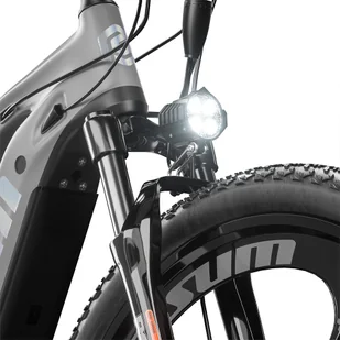 CYSUM CM520 29 inch Electric Bike 48V 500W Brushless Motor 14Ah Removable Battery for 50-70 Range - Grey - Rowery elektryczne - miniaturka - grafika 8