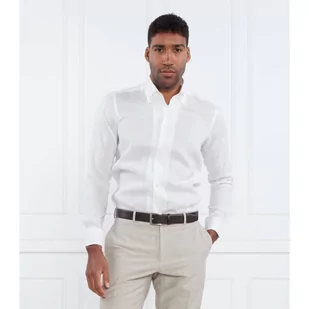 Emanuel Berg Lniana koszula bellagio | Slim Fit - Koszule męskie - miniaturka - grafika 1