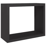 Wózki magazynowe - vidaXL Stojak na drewno opałowe, czarny, 100x40x80 cm, stalowy - miniaturka - grafika 1