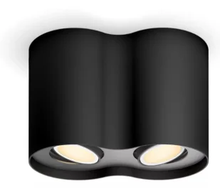 Philips Hue White Ambiance Podwójne Pillar Czarny - Systemy inteligentnych domów - miniaturka - grafika 1