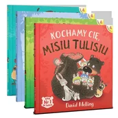 Pozostałe książki - Pakiet: Kochamy cię, Misiu Tulisiu / Kto przytuli Misia Tulisia? / Nie martw się, Misiu Tulisiu / Miś Tuliś bawi się w chowanego - miniaturka - grafika 1