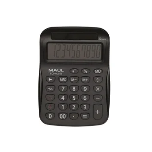Kalkulator biurkowy ECO MJ555 10-pozycyjny czarny - Kalkulatory - miniaturka - grafika 1