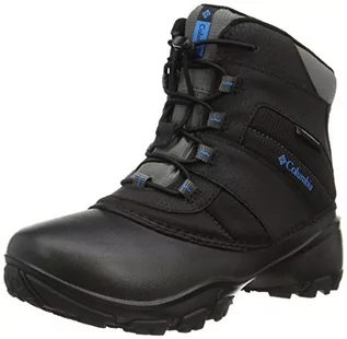 Buty dla chłopców - Columbia Rope Tow Iii wodoodporne dziecięce buty trekkingowe, czarny - Schwarz Blau Dark Compass - 36 EU - grafika 1