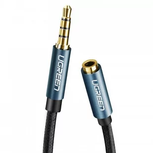 UGREEN Przedłużacz audio AUX jack 3,5 mm AV118, 0,5m (niebieski) 40672 - Kable - miniaturka - grafika 1