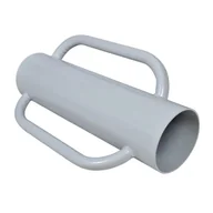 Akcesoria do ogrodzeń - vidaXL Wspornik słupa ogrodzenia, metal. - miniaturka - grafika 1