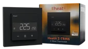 Systemy inteligentnych domów - Heatit Z-TRM6 termostat 16A (czarny) Z-wave - miniaturka - grafika 1