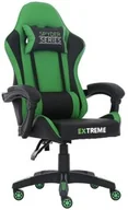 Fotele gamingowe - Fotel gracza Gamingowy EXTREME SPYDER Green - miniaturka - grafika 1