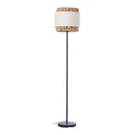Lampy stojące - Lampa stojąca Waterlilly czarna/naturalna/biała - miniaturka - grafika 1