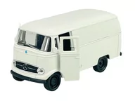 Samochody i pojazdy dla dzieci - WELLY OLD TIMER MERCEDES-BENZ L319 BIAŁY 1:34 METALOWY NOWY MODEL - miniaturka - grafika 1