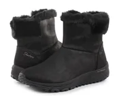 Botki damskie - Botki zimowe damskie SKECHERS ESCAPE PLAN COZY COLLAB czarne 38 EU - miniaturka - grafika 1
