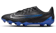 Piłka nożna - NIKE Męskie buty piłkarskie Academy, Czarny chrom Hyper Royal, 46 EU - miniaturka - grafika 1
