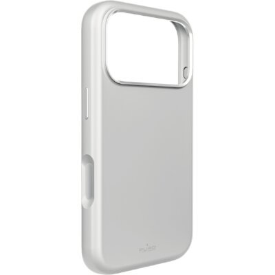 Etui PURO Icon Mag Pro MagSafe do Apple iPhone 18 Pro Srebrny