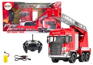 Zabawki zdalnie sterowane - Wóz Strażacki Z Wysięgnikiem Zdalnie Sterowany RC Spray Światła - miniaturka - grafika 1