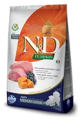 Sucha karma dla psów - Farmina N&D Pumpkin Grain Free canine LAMB & BLUEBERRY PUPPY MEDIUM & MAXI 12kg + BAYER Kiltix Obroża dla psów dużych dł, 70cm - miniaturka - grafika 1