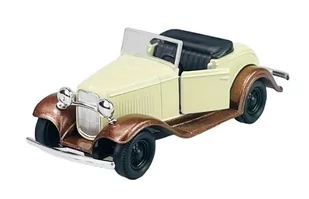 WELLY OLD TIMER FORD MODEL A ROADSTER BEZ DACHU BEŻOWY 1:34 METALOWY NOWY MODEL - Samochody i pojazdy dla dzieci - miniaturka - grafika 1