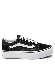 Vans Tenisówki Old Skool Platfor VN0A3TL36BT1 Czarny - Buty dla dziewczynek - miniaturka - grafika 1