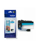 Tusze oryginalne - Brother LC-424C NABÓJ Z TUSZEM 1 SZT. ORYGINALNY CYJAN (LC424C) - miniaturka - grafika 1