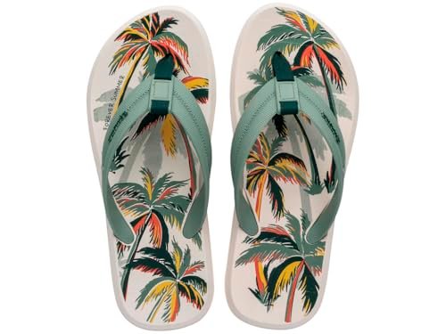 IPANEMA Urban Graphics AD, japonki damskie, zielone, 44 EU, Zielony, 44 EU