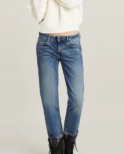 G-STAR RAW DAMSKIE JEANSY NIEBIESKIE PROTE CASUAL W30 L32 7AA