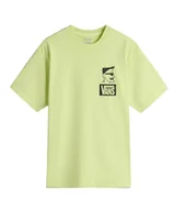 Koszulki męskie - T-shirt Męski VANS MTE Beachfront SS Tee Shadow Lime VN000M2WCLH1 M - miniaturka - grafika 1