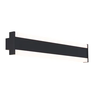 QAZQA Nowoczesny kinkiet czarny CCT 60 cm z LED IP54 - Vanya - Lampy ogrodowe - miniaturka - grafika 1
