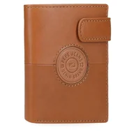 Portfele - Pepe Jeans Cracker Pionowy portfel z uchwytem na karty i zapięciem zatrzaskowym Beżowy 8,5x10,5x1 cm Skóra by Joumma Bags, beż, Talla única, Pionowy portfel z uchwytem na karty i zapięciem na zatrzask - miniaturka - grafika 1