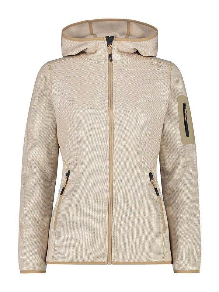 CMP Kurtka polarowa w kolorze beżowym