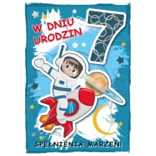 Armin Style Karnet urodziny 7 - Kartki okolicznościowe i zaproszenia - miniaturka - grafika 1
