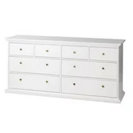 Komody - Komoda Paris 4+4, biały mat - miniaturka - grafika 1