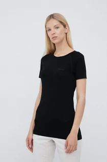 Bielizna sportowa damska - Viking t-shirt sportowy Lockness kolor czarny - grafika 1