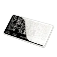Ozdoby do paznokci - Blaszka do stempli Stamping plate 08 - miniaturka - grafika 1