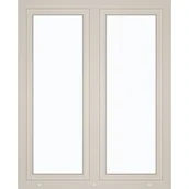 Okna - Okno PCV 3-szybowe fasadowe 85O32 białe 1165x1435 mm otwierane do wewnątrz prawe - miniaturka - grafika 1