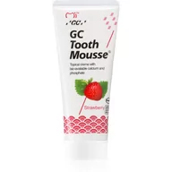 Pasty do zębów - GC Tooth Mousse Strawberry remineralizujący krem ochronny do wrażliwych zębów bez fluoru do profesjonalnego użytku 35 ml - miniaturka - grafika 1