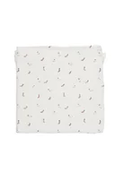 Pieluchy - BABY BITES Baby Bites Pieluszka muślinowa 120 x 120 cm Socks White - miniaturka - grafika 1